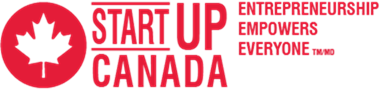 Start Up Canada logo. Entrepreneurship Empowers Everyone TM